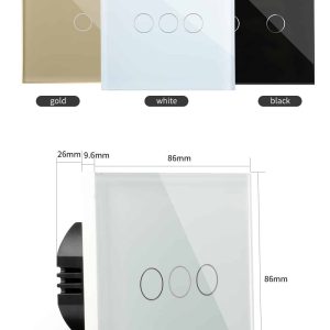 کلید لمسی سه پل