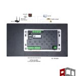 تاچ پنل 10 اینچ 8 خروجی jx10