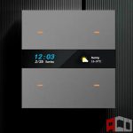 تاچ پنل و کلید لمسی برند راس طوسی