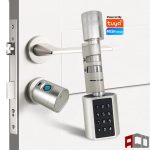 قفل سیلندری راسRASS نقره ای