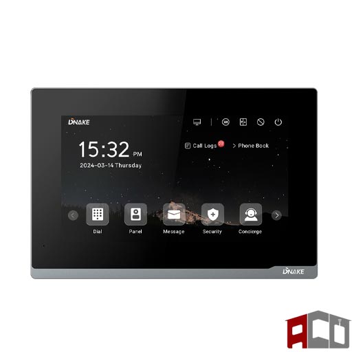 e217-dnake-panel پنل داخلی آیفون دیناک مدل h217